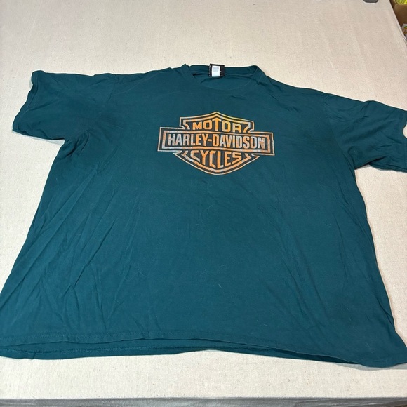 HARLEY DAVIDSON Crewneck Shirt Men's 3XL Copper Canyon Ride Free Butte MT - Picture 3 of 6